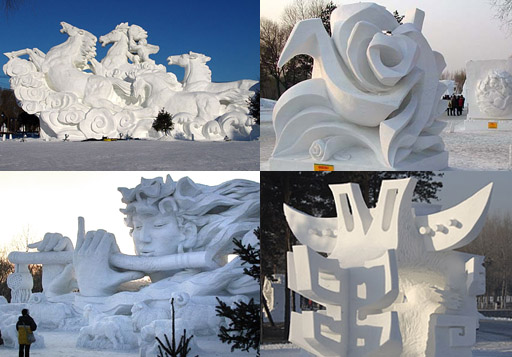  Ice & Snow Sculptures